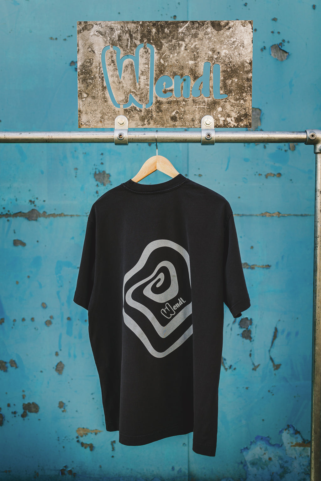 Washed Black Inspiral Tee
