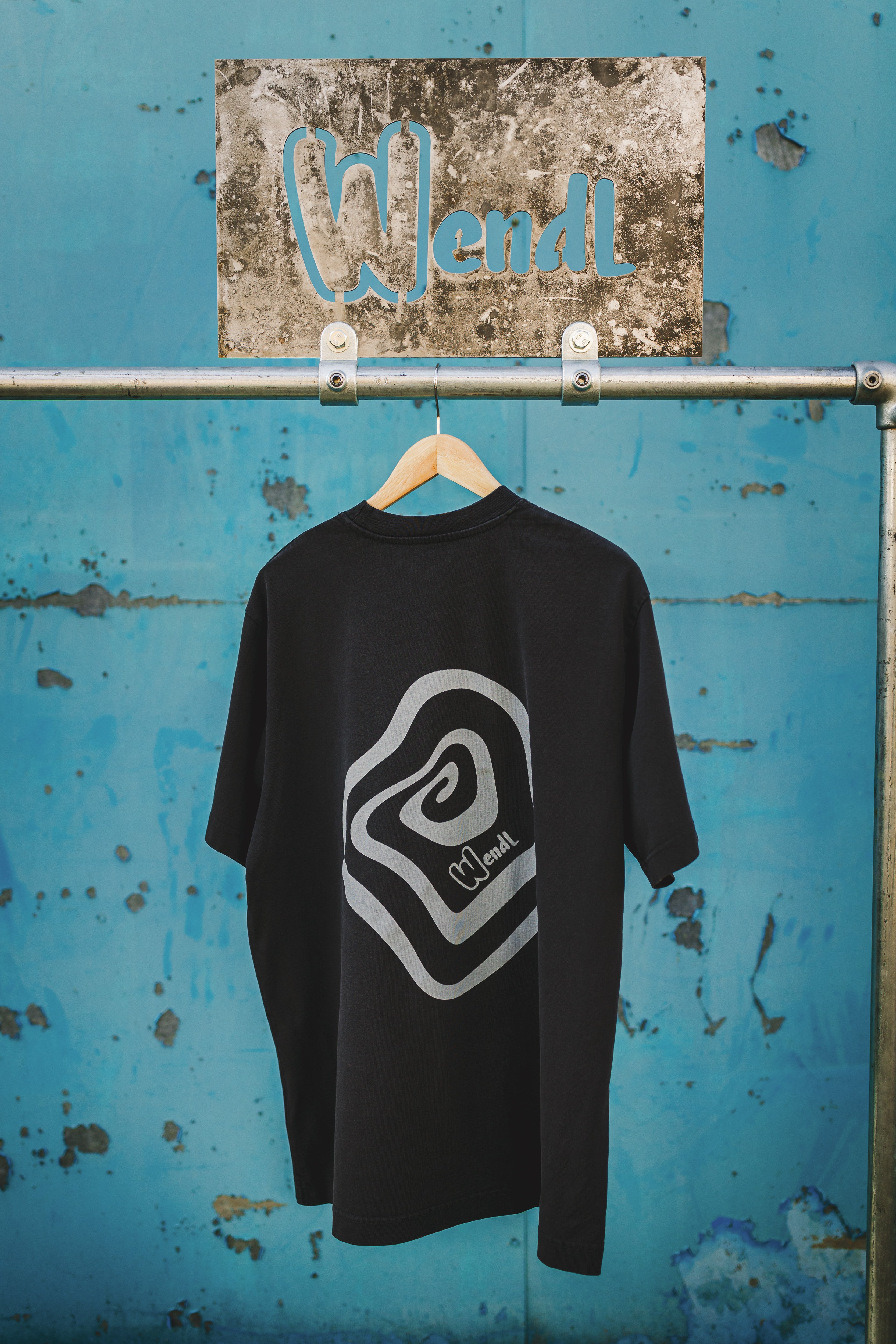 Washed Black Inspiral Tee