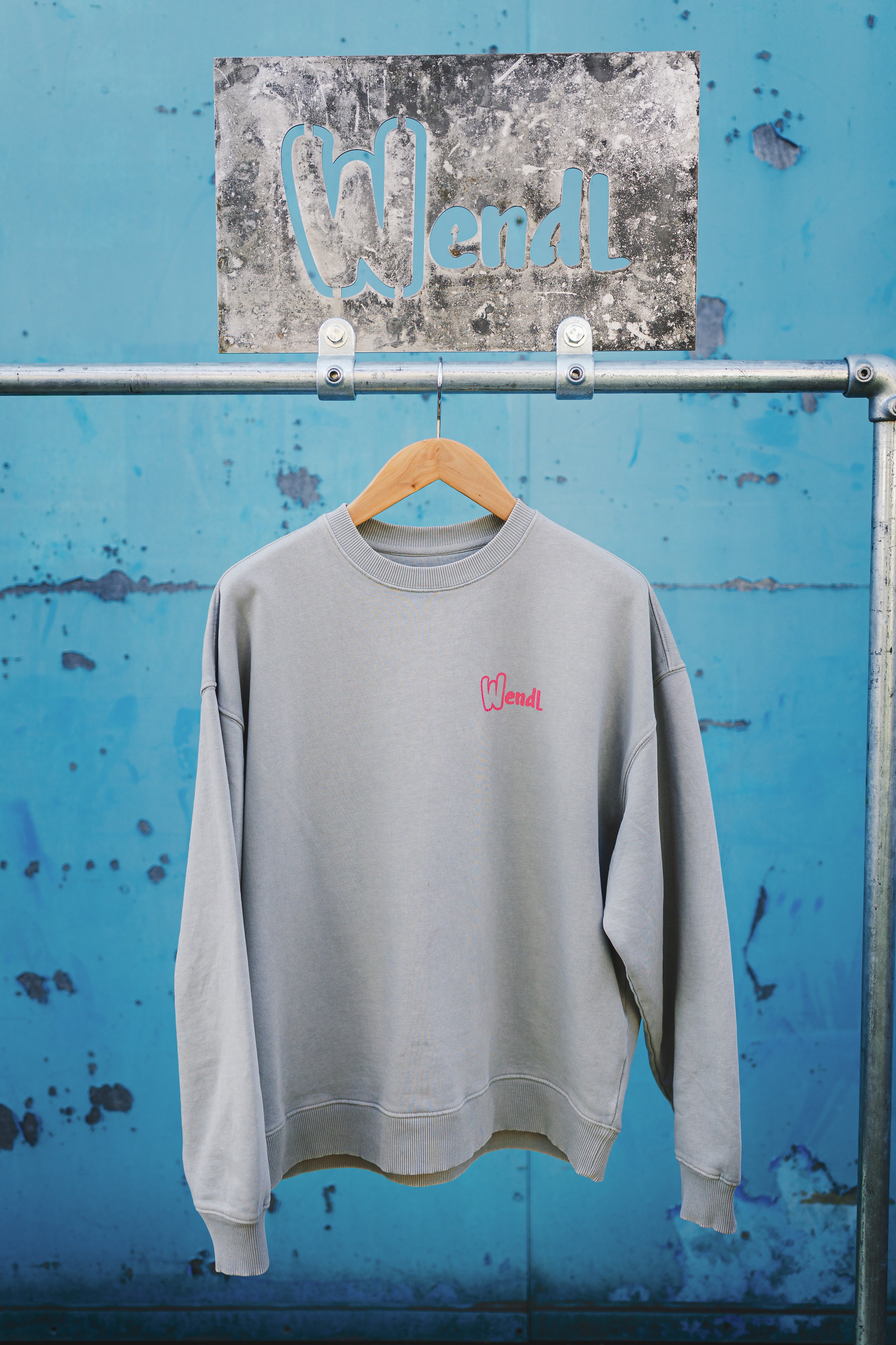 Faded Concrete Sweater