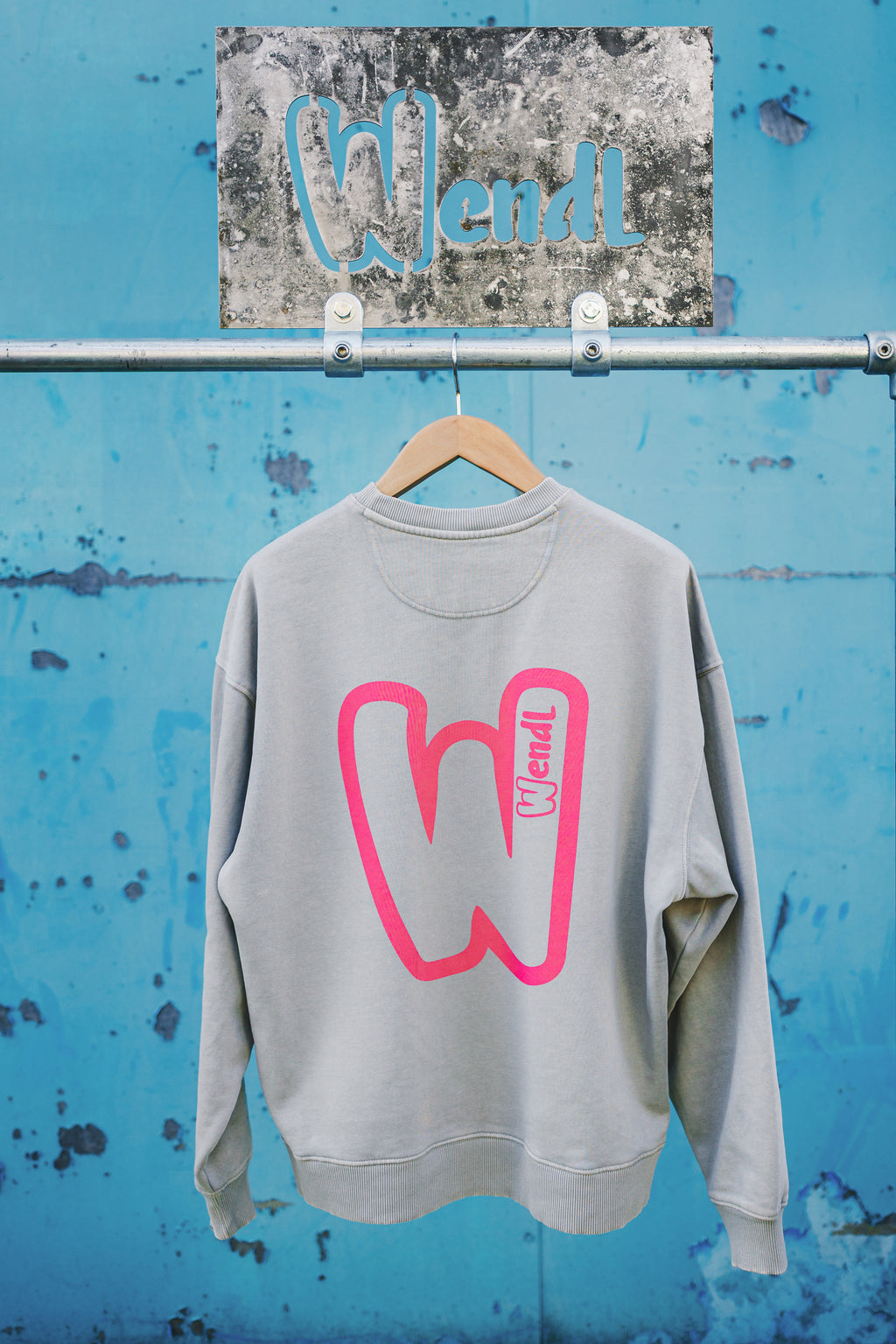 Faded Concrete Sweater