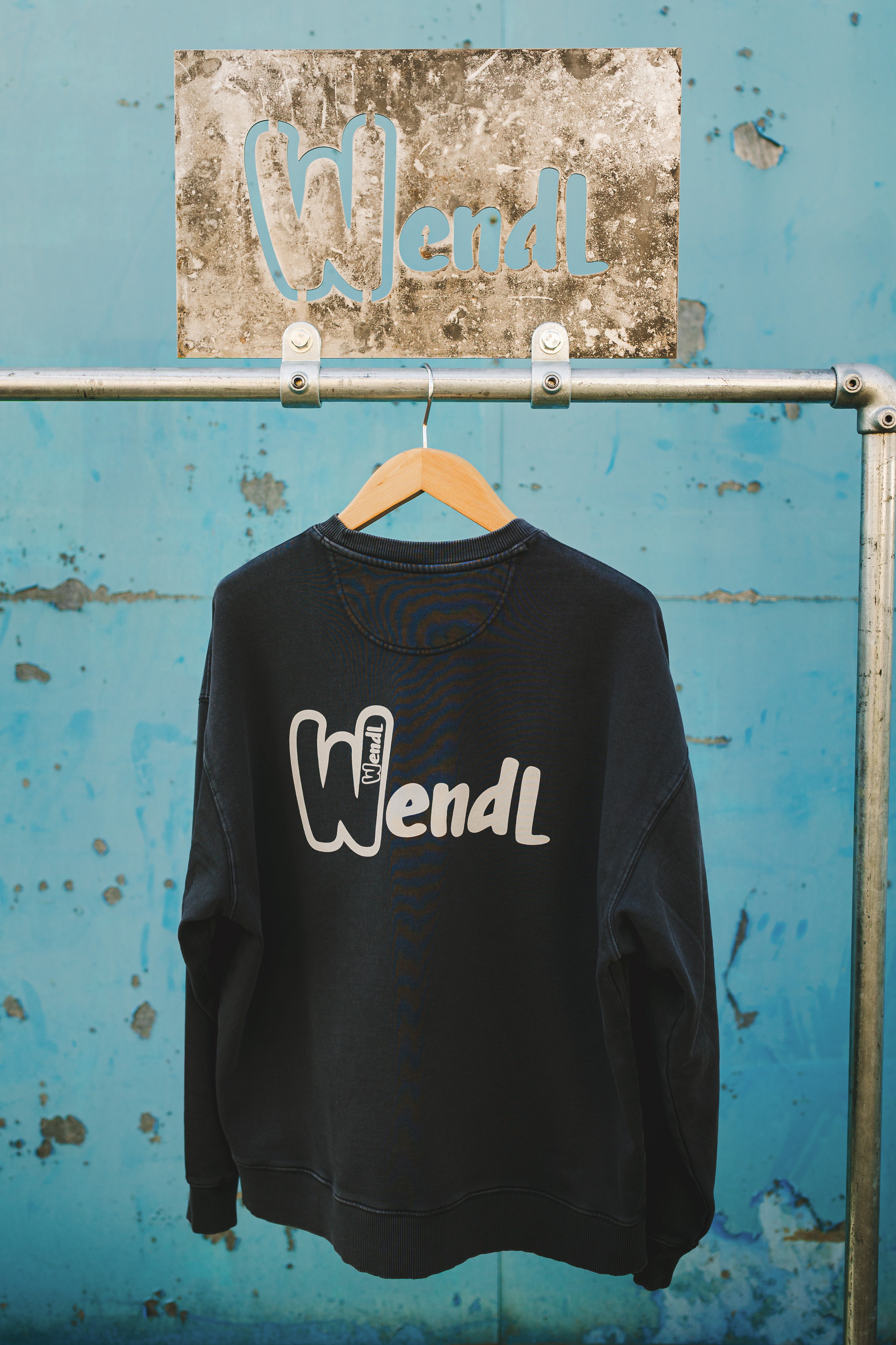 Washed Black Sweater